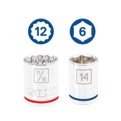 Kobalt Mechanics Tool Sets 118-Piece Standard (SAE) and Metric Combination Polished Chrome Mechanics Tool Set (3/8-in;) -SEO title and description design 16006944