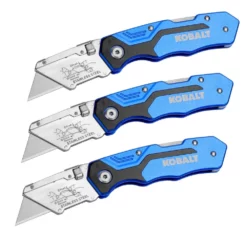Kobalt Utility Knives 18mm 3-Blade Folding Utility Knife