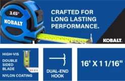 Kobalt Tape Measures Tape measure 16-ft Tape Measure 9 Kobalt Tape Measures Tape measure 16-ft Tape Measure -SEO title and description design 16463696