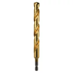 Kobalt Twist Drill Bits 1/2-in 6-in Titanium Coated Hss Twist Drill Bit