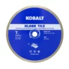 Kobalt Diamond Saw Blades 7-in Glass Tile Diamond Blade