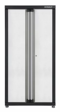 Kobalt Garage Cabinets 36-in W x 72-in H x 18.5-in D Steel Freestanding Garage Cabinet -SEO title and description design 17126534 scaled