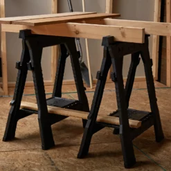 Kobalt Saw Horses 2-Pack 4.1-in W x 32-in H Plastic Saw Horse (1000-lb Capacity) -SEO title and description design 17126848