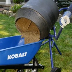 Kobalt Cement Mixers 4-cu ft-cu ft 0.5-HP Cement Mixer -SEO title and description design 17584967