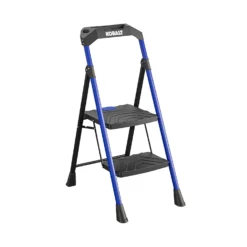 Kobalt Step Stools 2-Step 300-lb Capacity Black Steel Foldable Step Stool -SEO title and description design 17788041