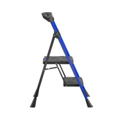 Kobalt Step Stools 2-Step 300-lb Capacity Black Steel Foldable Step Stool -SEO title and description design 17788044