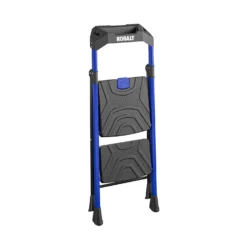 Kobalt Step Stools 2-Step 300-lb Capacity Black Steel Foldable Step Stool -SEO title and description design 17788048