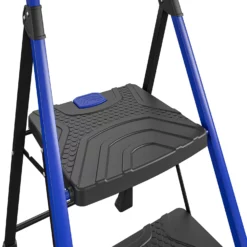 Kobalt Step Stools 2-Step 300-lb Capacity Black Steel Foldable Step Stool -SEO title and description design 17788049