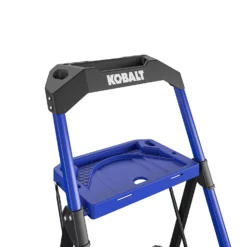 Kobalt Step Stools 3-Step 300-lb Capacity Black Steel Foldable Step Stool -SEO title and description design 17788336