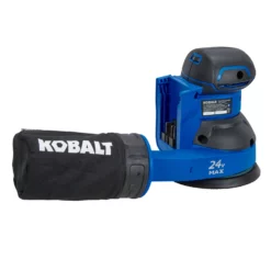 Kobalt Power Sanders Brushless 24-Volt Brushless Cordless Random Orbital Sander with Dust Management -SEO title and description design 40321874