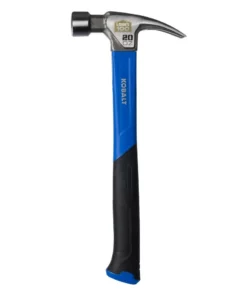 Kobalt Hammers 100-year anniversary 20-oz Smooth Face Steel Head Fiberglass Claw Hammer