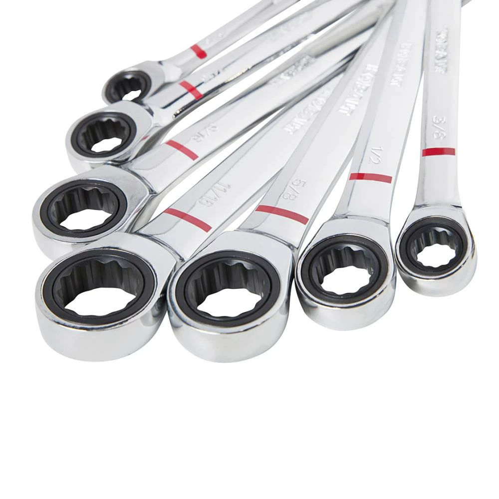 Kobalt Ratchet Wrenches & Sets 7-Piece Set 12-Point Standard (SAE) Ratchet Wrench Set 2 Kobalt Ratchet Wrenches & Sets 7-Piece Set 12-Point Standard (SAE) Ratchet Wrench Set - Image 2