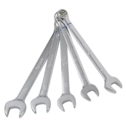 Kobalt Combination Wrenches & Sets 5-Piece Set 12-point Metric Standard Combination Wrench Set