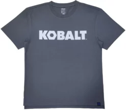 Kobalt Work Shirts Men's Medium Textured Cotton Short sleeve Graphic T-shirt Work Shirt