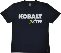 Kobalt Work Shirts Men's Large Textured Cotton Short sleeve Graphic T-shirt Work Shirt