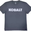 Kobalt Work Shirts Men's XX-Large Textured Cotton Short sleeve Graphic T-shirt Work Shirt