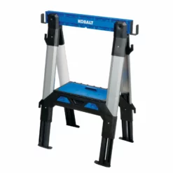 Kobalt Saw Horses 30.63-in W x 33.5-in H Adjustable Pp and Steel Construction Saw Horse (1000-lb Capacity)