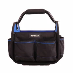Kobalt Tool Bags Blue Black Polyester 12-in Tool Tote -SEO title and description design 42143650