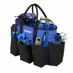 Kobalt Tool Bags Blue Black Polyester 14-in Tool Bag -SEO title and description design 42143959 scaled