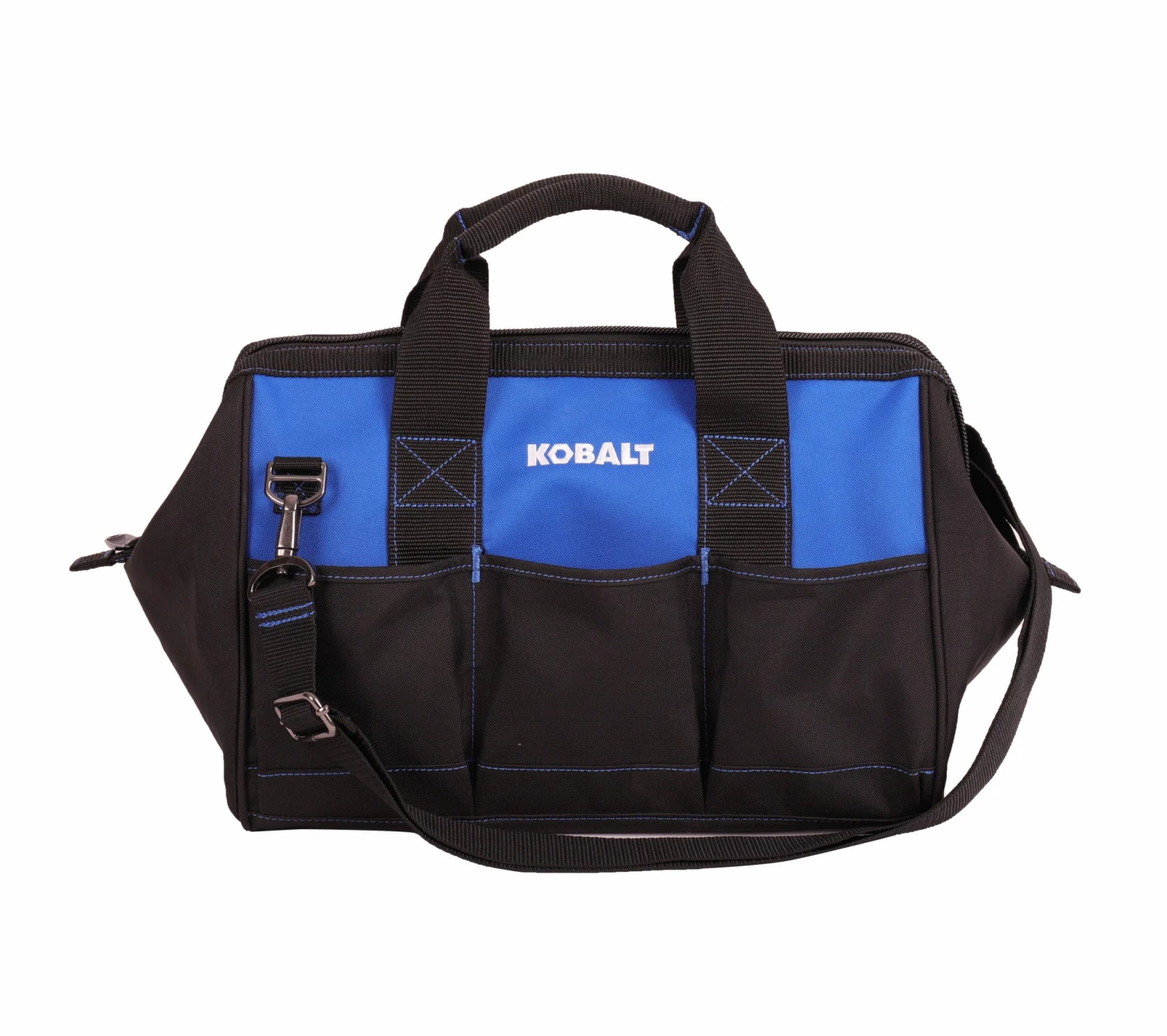 Kobalt Tool Bags Blue Black Polyester 15-in Tool Bag 4 Kobalt Tool Bags Blue Black Polyester 15-in Tool Bag - Image 4