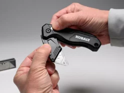 Kobalt Utility Knives Speed Release 10-Blade Folding Utility Knife with On Tool Blade Storage -SEO title and description design 42245122