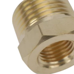Kobalt Air Compressor Fittings NPT Brass Bushing Adapter 1/2-in (M) x 1/4-in (F) -SEO title and description design 42302038