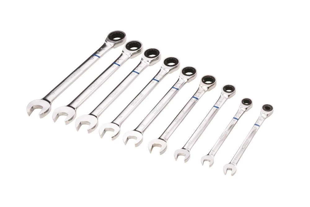 Kobalt Ratchet Wrenches & Sets In Tray with Removable Rails 20-Piece Set 12-Point Standard (SAE) and Metric Combination Ratchet Wrench Set 2 Kobalt Ratchet Wrenches & Sets In Tray with Removable Rails 20-Piece Set 12-Point Standard (SAE) and Metric Combination Ratchet Wrench Set - Image 2