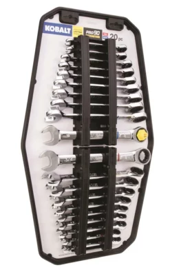 Kobalt Ratchet Wrenches & Sets In Tray with Removable Rails 20-Piece Set 12-Point Standard (SAE) and Metric Combination Ratchet Wrench Set 14 Kobalt Ratchet Wrenches & Sets In Tray with Removable Rails 20-Piece Set 12-Point Standard (SAE) and Metric Combination Ratchet Wrench Set -SEO title and description design 42336146