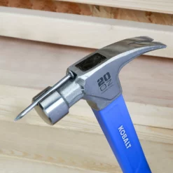 Kobalt Hammers 20-oz Smooth Face Steel Head Fiberglass Claw Hammer -SEO title and description design 42367954 scaled