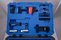 Kobalt Mechanics Tool Sets 250-Piece Standard (SAE) and Metric Combination Polished Chrome Mechanics Tool Set (1/4-in; 3/8-in) -SEO title and description design 42394145 scaled