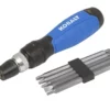 Kobalt Screwdrivers Ratcheting screwdriver set 10-Piece Plastic Handle Ratcheting Set Multi-bit Screwdriver Set
