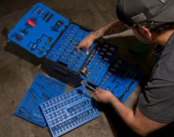 Kobalt Mechanics Tool Sets 250-Piece Standard (SAE) and Metric Combination Polished Chrome Mechanics Tool Set (1/4-in; 3/8-in) -SEO title and description design 42702396 scaled