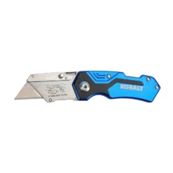 Kobalt Utility Knives Kobalt Compact Lockback Knife 18mm 1-Blade Folding Utility Knife