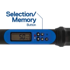 Kobalt Torque Wrenches 3/8-in Drive Digital Torque Wrench (5-ft lb to 100-ft lb) -SEO title and description design 42708359