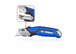 Kobalt Utility Knives Kobalt Auto Loading Retractable Utility Knife 18mm 5-Blade Retractable Utility Knife with On Tool Blade Storage