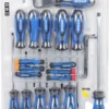 Kobalt Screwdrivers 20-Piece Plastic Handle Magnetic Set Screwdriver Set