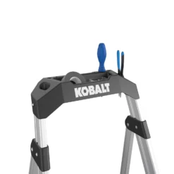 Kobalt Step Stools 2-Step 250-lb Capacity Aluminum Foldable Step Stool -SEO title and description design 43350867