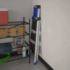 Kobalt Step Stools 3-Step 250-lb Capacity Gray Aluminum Foldable Step Stool -SEO title and description design 43410327