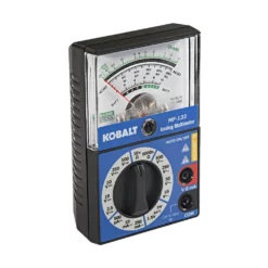 Kobalt Test Meters 0.25 Amp 500V Analog Manual Ranging Multimeter (Battery Included) -SEO title and description design 43489084
