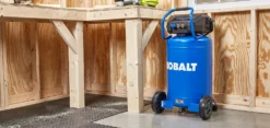 Kobalt Air Compressors 20-Gallon Single Stage Portable Corded Electric Vertical Air Compressor -SEO title and description design 44018127