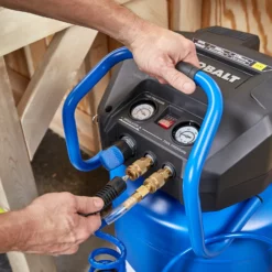 Kobalt Air Compressors 20-Gallon Single Stage Portable Corded Electric Vertical Air Compressor -SEO title and description design 44018131