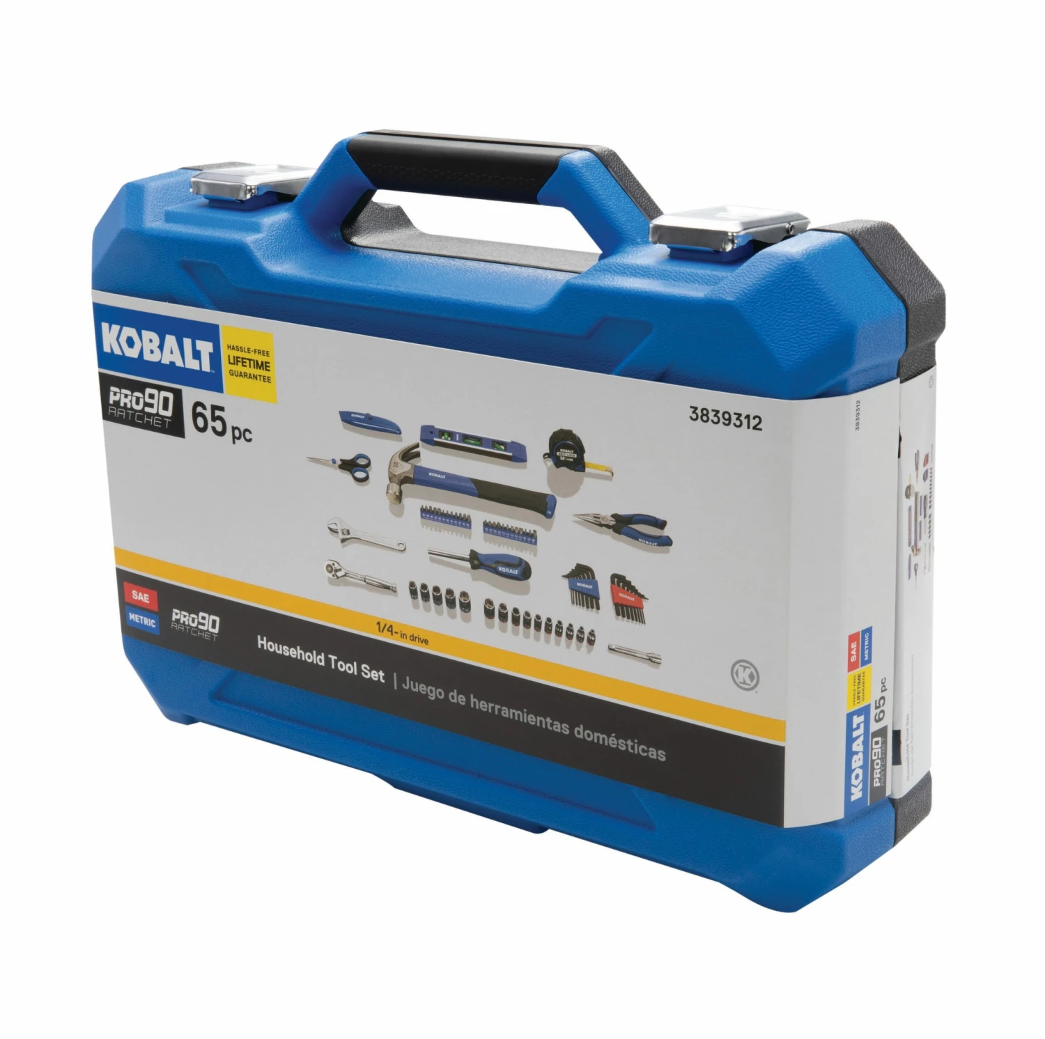 Kobalt Household Tool Sets 65 Piece Home Owner's Tool Set 4 Kobalt Household Tool Sets 65 Piece Home Owner's Tool Set - Image 4