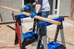 Kobalt Saw Horses 30.63-in W x 33.5-in H Adjustable Pp and Steel Construction Saw Horse (1000-lb Capacity) -SEO title and description design 44626112 scaled