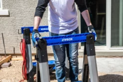 Kobalt Saw Horses 30.63-in W x 33.5-in H Adjustable Pp and Steel Construction Saw Horse (1000-lb Capacity) -SEO title and description design 44628177 scaled