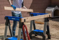 Kobalt Saw Horses 30.63-in W x 33.5-in H Adjustable Pp and Steel Construction Saw Horse (1000-lb Capacity) -SEO title and description design 44628414 scaled