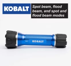 Kobalt Flashlights 350-Lumen LED Rechargeable Flashlight -SEO title and description design 45365865 scaled
