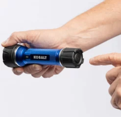 Kobalt Flashlights 350-Lumen LED Rechargeable Flashlight -SEO title and description design 45365888 scaled