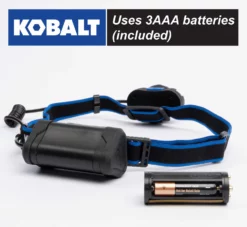 Kobalt Headlamps 350-Lumen LED Headlamp (Battery Included) -SEO title and description design 45368776 scaled