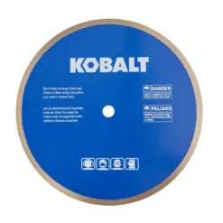 Kobalt Diamond Saw Blades 10-in Wet Porcelain Tile Diamond Saw Blade 5 Kobalt Diamond Saw Blades 10-in Wet Porcelain Tile Diamond Saw Blade -SEO title and description design 45400383