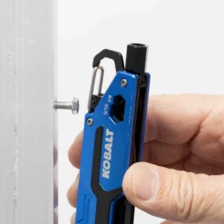 Kobalt Pocket Knives 2.87-in Stainless Steel Tanto Pocket Knife -SEO title and description design 45512991 scaled